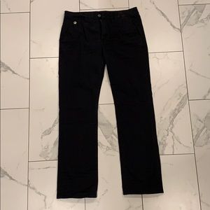 Slim stretch black jeans